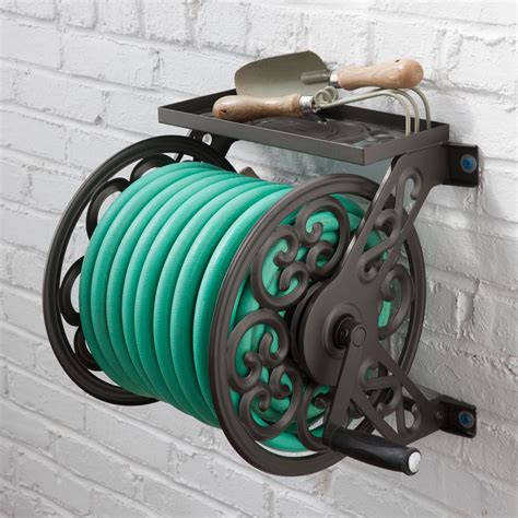 commercial wall mounted hose reel